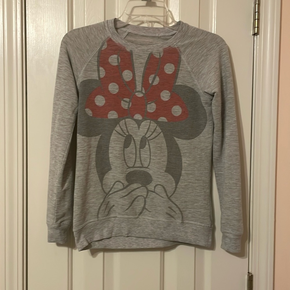 Large 10/13 girls Minnie Mouse sweater